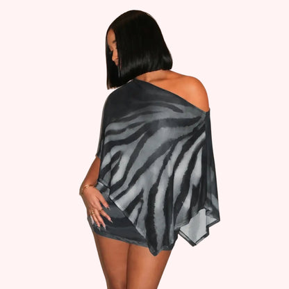 Trendy Short Skirt Set